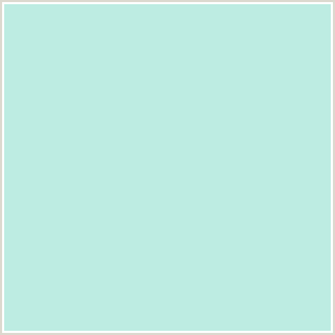 BDECE2 Hex Color Image (BLUE GREEN, CRUISE)