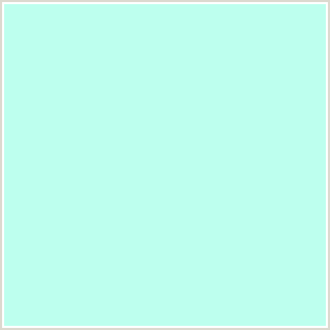 BDFFEE Hex Color Image (AERO BLUE, BLUE GREEN)