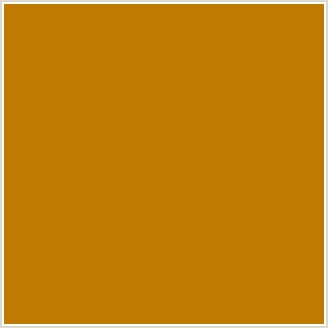 BE7A02 Hex Color Image (ORANGE, PIRATE GOLD)