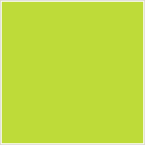 BEDB39 Hex Color Image (GREEN YELLOW, PEAR)
