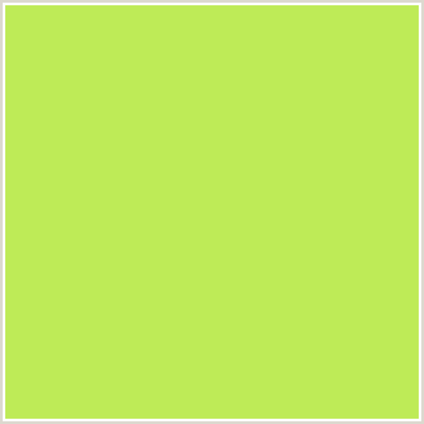 BEEB57 Hex Color Image (GREEN YELLOW, SULU)