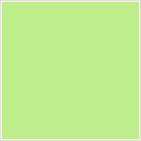 BEED8B Hex Color Image (GREEN YELLOW, SULU)