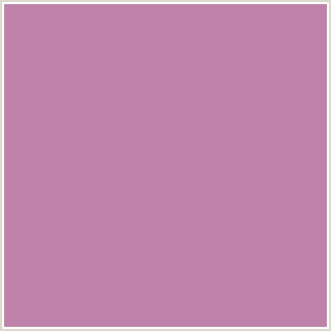 BF82A9 Hex Color Image (DEEP PINK, FUCHSIA, FUSCHIA, HOT PINK, MAGENTA, VIOLA)