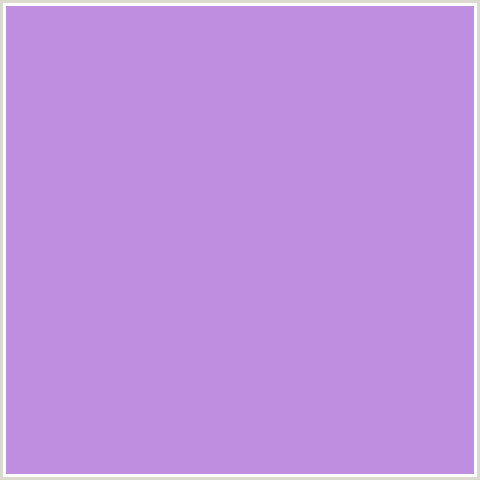 BF8EE1 Hex Color Image (LAVENDER, VIOLET BLUE)