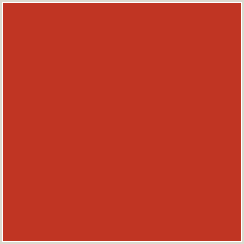 C03523 Hex Color Image (RED, TALL POPPY)