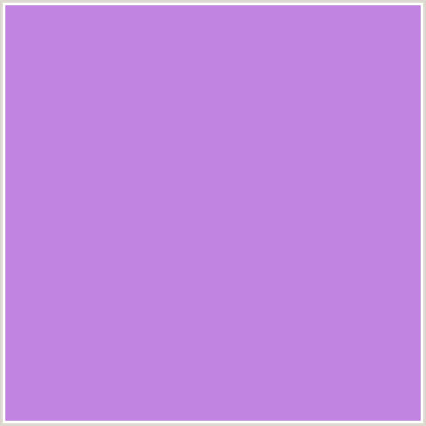 C085E0 Hex Color Image (LAVENDER, VIOLET BLUE)