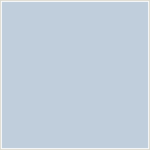 C0CEDC Hex Color Image (BLUE, JUNGLE MIST)