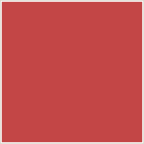 C34646 Hex Color Image (CRAIL, RED)
