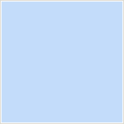 C3DCFA Hex Color Image (BLUE, TROPICAL BLUE)