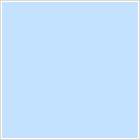 C3E2FF Hex Color Image (BLUE, ONAHAU)