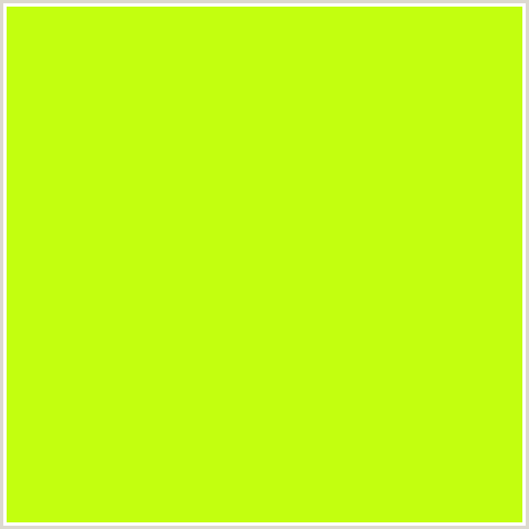 C3FF0F Hex Color Image (GREEN YELLOW, LIME, LIME GREEN)