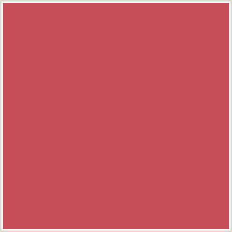 C44D58 Hex Color Image (FUZZY WUZZY BROWN, RED)