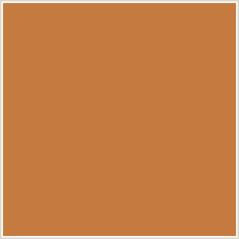 C57A40 Hex Color Image (COPPER, ORANGE RED)