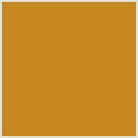 C58820 Hex Color Image (NUGGET, ORANGE)