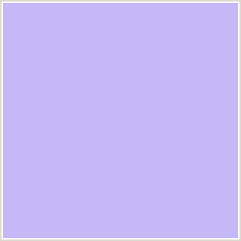 C5B8F6 Hex Color Image (BLUE VIOLET, PERFUME)