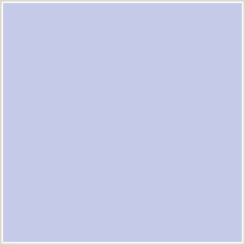 C5CAE9 Hex Color Image (BLUE, PERIWINKLE GRAY)