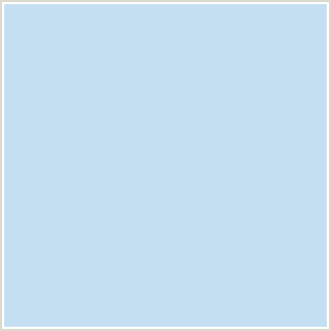 C5DFF2 Hex Color Image (BLUE, LINK WATER)