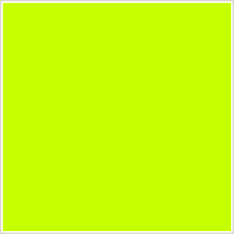 C5FF00 Hex Color Image (GREEN YELLOW, LIME, LIME GREEN)