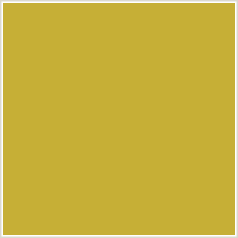 C6AF36 Hex Color Image (EARLS GREEN, YELLOW)