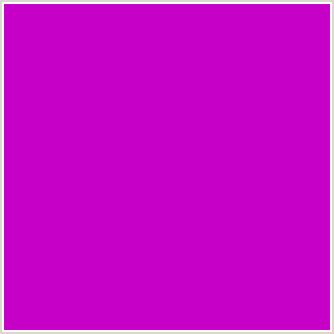 C700C7 Hex Color Image (DEEP PINK, FUCHSIA, FUSCHIA, HOT PINK, MAGENTA, PURPLE PIZZAZZ)