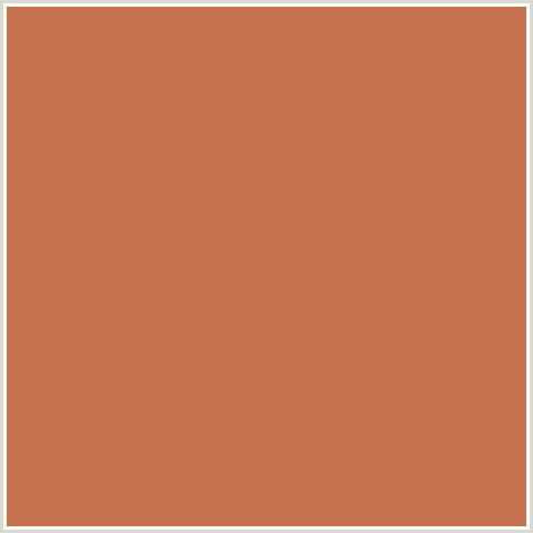 C7724F Hex Color Image (CHESTNUT ROSE, RED ORANGE)