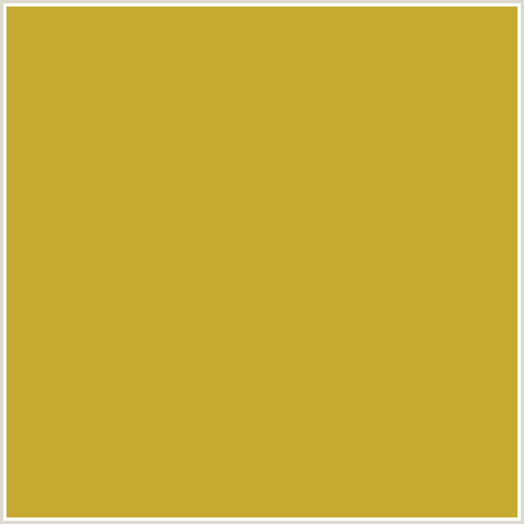 C7A831 Hex Color Image (OLD GOLD, ORANGE YELLOW)