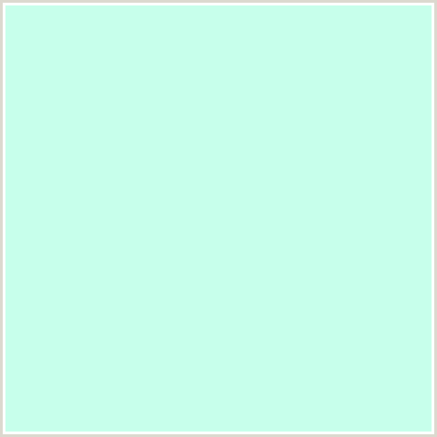 C7FFEB Hex Color Image (AERO BLUE, GREEN BLUE, MINT)
