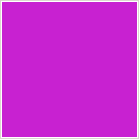 C821D1 Hex Color Image (DEEP PINK, FUCHSIA, FUSCHIA, HOT PINK, MAGENTA, PURPLE HEART)