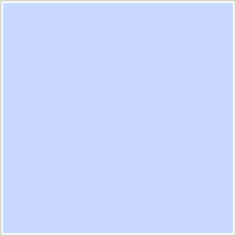 C8D8FF Hex Color Image (BLUE, PERIWINKLE)