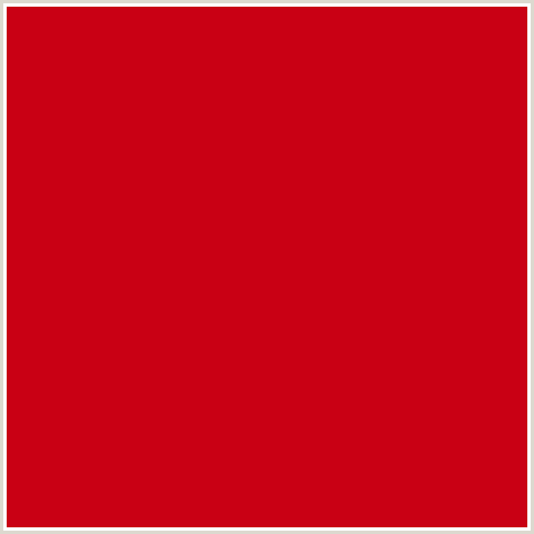 C90014 Hex Color Image (MONZA, RED)
