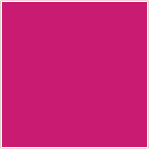 C91A72 Hex Color Image (DEEP PINK, FUCHSIA, FUSCHIA, HOT PINK, MAGENTA, RED VIOLET)