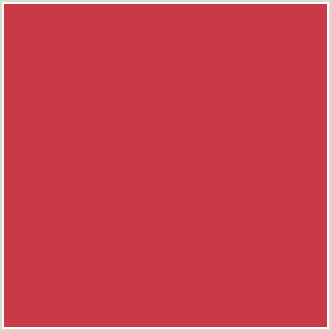 C93A49 Hex Color Image (FLUSH MAHOGANY, RED)