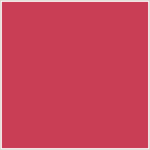 C93E55 Hex Color Image (FLUSH MAHOGANY, RED)