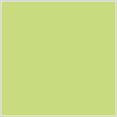 C9DB7F Hex Color Image (GREEN YELLOW, YELLOW GREEN)
