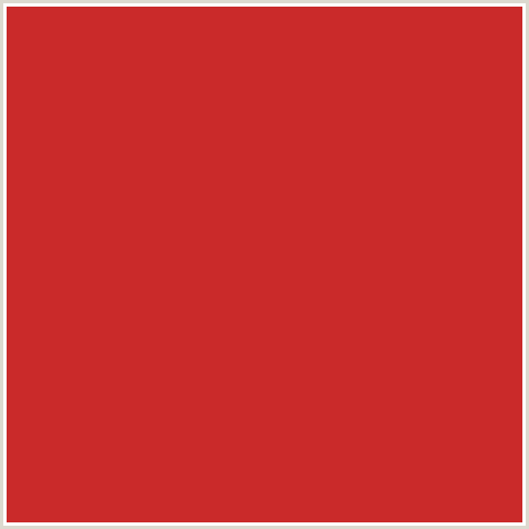 CA2A2A Hex Color Image (PERSIAN RED, RED)