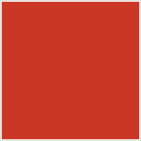 CB3725 Hex Color Image (PUNCH, RED)