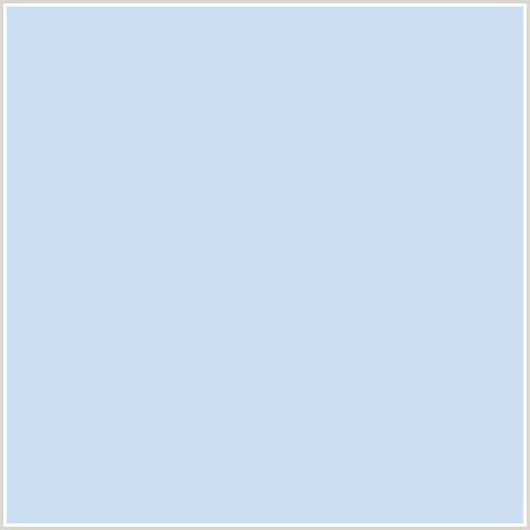 CBDEF3 Hex Color Image (BLUE, LINK WATER)