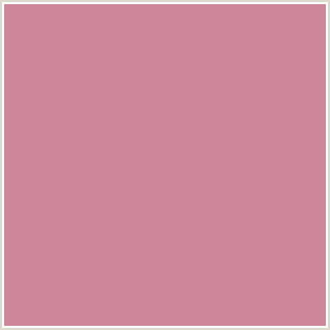 CC8899 Hex Color Image (PUCE, RED)