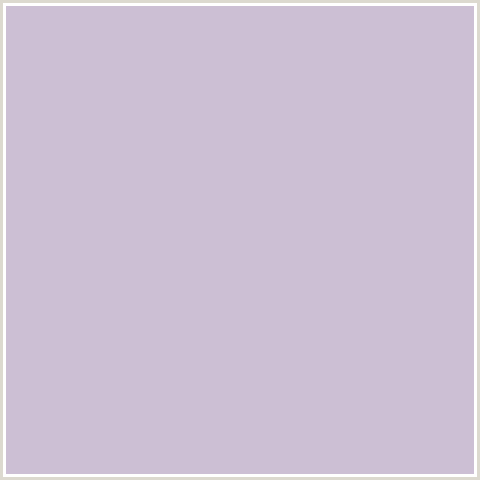 CCBFD4 Hex Color Image (CHATELLE, VIOLET BLUE)