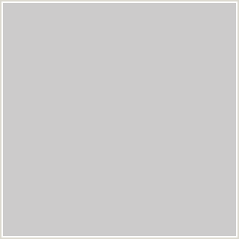 CCCBCB Hex Color Image (GRAY, GREY, SILVER)