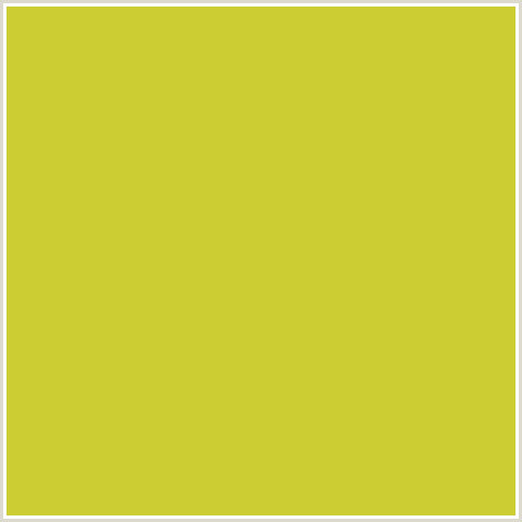 CCCC33 Hex Color Image (EARLS GREEN, YELLOW GREEN)