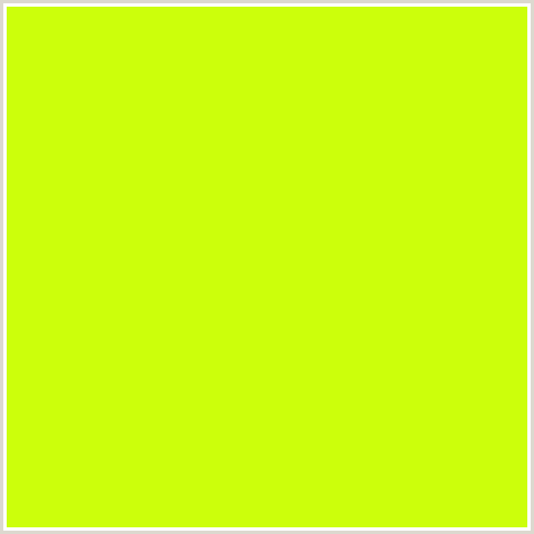 CCFF0B Hex Color Image (ELECTRIC LIME, GREEN YELLOW, LIME, LIME GREEN)