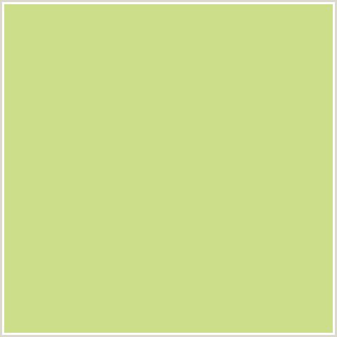 CDDE8A Hex Color Image (GREEN YELLOW, YELLOW GREEN)