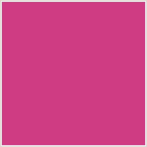 CF3C83 Hex Color Image (DEEP PINK, FUCHSIA, FUSCHIA, HOT PINK, MAGENTA, RED VIOLET)