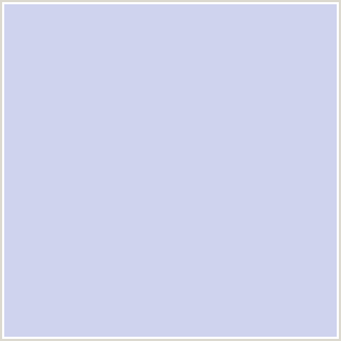 CFD3EE Hex Color Image (BLUE, PERIWINKLE GRAY)