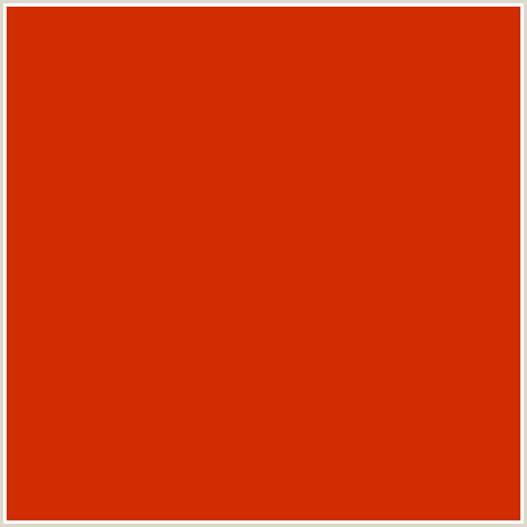D02E00 Hex Color Image (GRENADIER, RED ORANGE)
