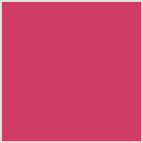 D13C63 Hex Color Image (CABARET, RED)
