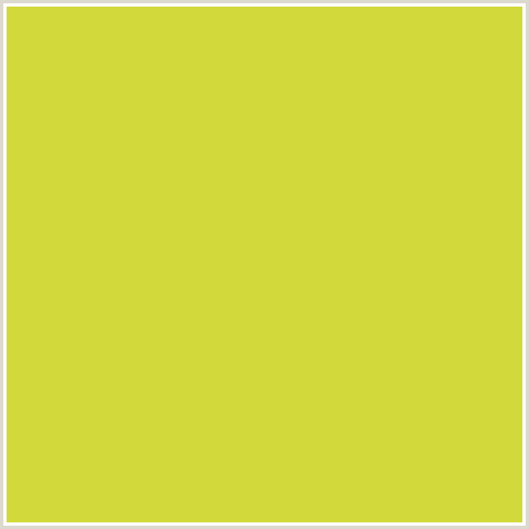 D2D93B Hex Color Image (WATTLE, YELLOW GREEN)