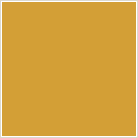 D39F36 Hex Color Image (OLD GOLD, YELLOW ORANGE)