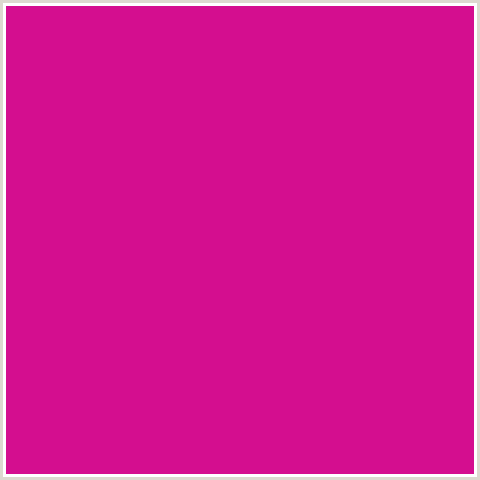 D40E8F Hex Color Image (DEEP PINK, FUCHSIA, FUSCHIA, HOT PINK, MAGENTA, RED VIOLET)